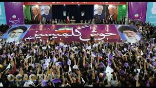İran prezidenti Təbrizə səfər zamanı azərbaycanlıların milli şüarları ilə qarşılaşıb