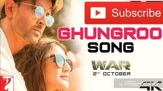 Ghungroo Song Clean Karaoke  | War | Hrithik Roshan, Vaani Kapoor |  Arijit Singh, Shilpa Rao