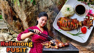 Cooking Rellenong Pusit( STUFFED SQUID ) in the Island | Simple Life Tv Ph