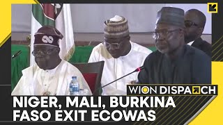 Niger, Mali, Burkina FASO Exit ECOWAS | World News | WION Dispatch