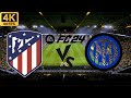 EA FC 24 Atlético Madrid VS Inter Milan PS4 Pro Gameplay [4K 60FPS]