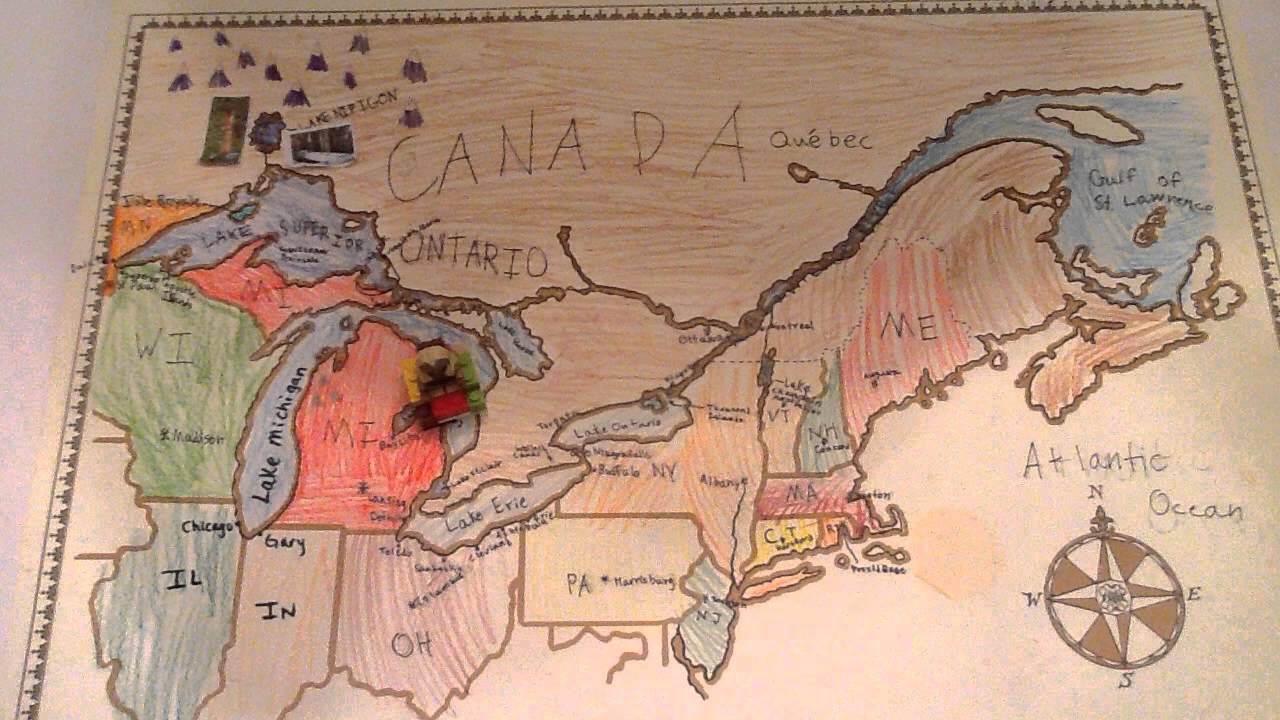 Paddle To The Sea Map Printable