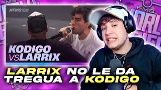 LARRIX Y KODIGO SE DAN CON TODO EN MEX 🔥KAPO 013 REACCIONA Y VOTA FMS WORLD SERIES JORNADA 4 MÉXICO