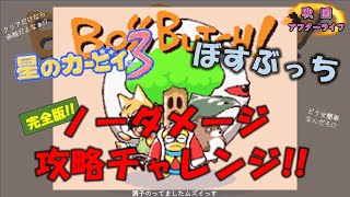 [星のカービィ3] ぼすぶっちノーダメージ挑戦　完全版