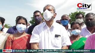 30 లక్షల తో చెక్కపల్లి  లో గోదాం నిర్మాణానికి భూమి పూజ చేసిన ఎమ్మెల్యే