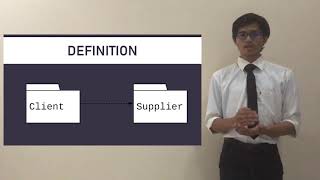 Dependency in Class Diagram Relationship