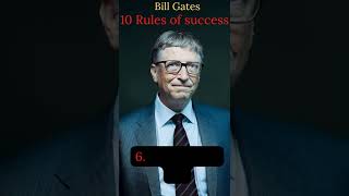 bill gates 10 rules of success | #quotes #shorts #motivation #billgates