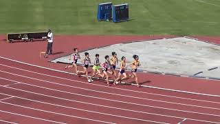 2022 茨城県高校総体 女子1500m決勝