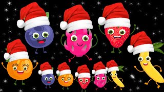hey baby sensory🍉🍍🍌 fruits dancing Christmas party enjoy baby fun animation & music