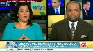 The Final Round: Roland Martin, Ana Navarro Analyze Mitt Romney's Foreign Policy Debate Performance