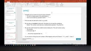 Python programming and data processing Lecture 2: User input and variables