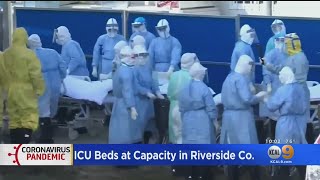 100-Percent Of Riverside County ICU Beds In Use As Officials Work To Convert Regular Beds For Patien