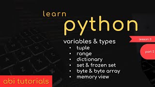 03. Learn Python - Variables in Python - Part 02