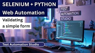 Selenium + Python - Form Data Validation