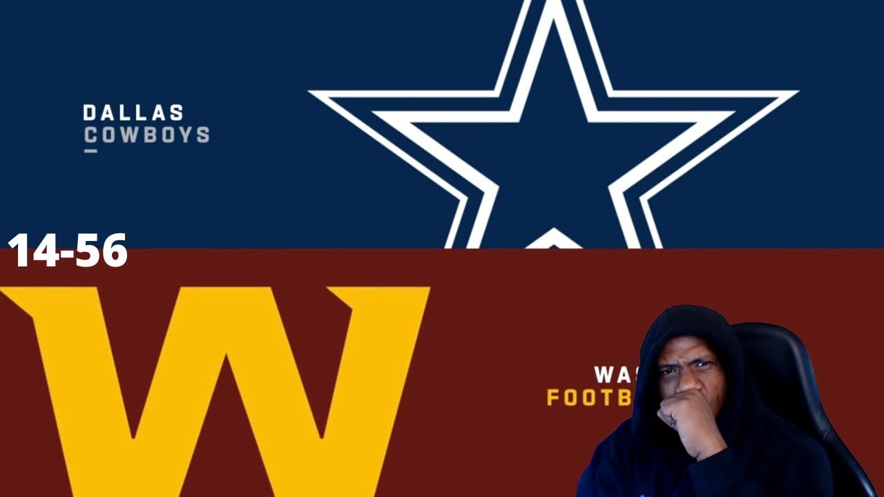 Washington Football Team Vs Cowboys (Week 16 Highlights) REACTION - YouTube