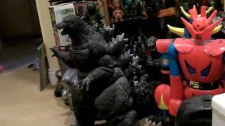 My GODZILLA COLLECTION- vintage vinyl kaiju, BULLMARK, M1,BANDAI,POPY,MARUSAN