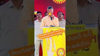 తెలుగుజాతిని ప్రపంచంలో నెంబర్ ఒన్ స్థానంలో ఉంచాలనేది నా ఆశయం #varmanews #chandrababu #tdp