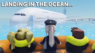 EMERGENCY SEA LANDING In Crew Simulator | roblox