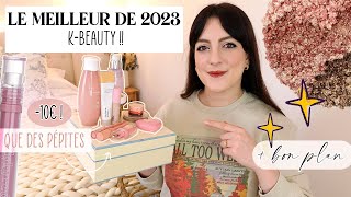 Les PÉPITES de 2023 en K-BEAUTY ! Des petits prix (-10€), des dupes & des indispensables 🥰