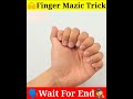 अंगुलियों का जादू करना सीखें magic trick by fingers shorts youtubeshorts