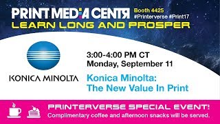 KONICA MINOLTA: THE NEW VALUE IN PRINT