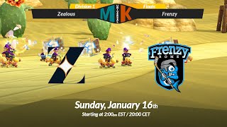 MKU Primetime | Division 1 Finals Best of 3 | Zealous vs. Frenzy (1/16/2022)