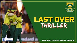Last Over Thriller | South Africa vs England | T20I Series | CSAtheProteas