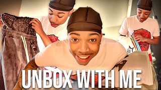 My FIRST Reaction Video! Unboxing the Hottest Streetwear Brands from My PO Box!