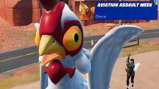 FORTNITE AVIAN AMBUSH QUESTS - Chicken Wild Week Challenges [Chapter 3, Season 1]