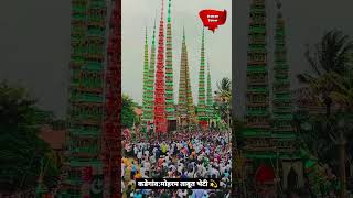 कडेगाव मोहरम- तीन वर्षा नंतर ताबूतांच्या भेटी...#kadegaon #muharram #procession #hindhu #muslim