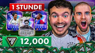 FUTURE STARS! WER erreicht MEHR in 1 STUNDE mit 100€ in FC 25 🔥🤯 (ACCOUNT BATTLE 🏆)