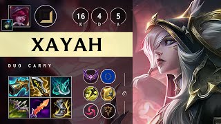 Xayah ADC vs Sivir: Godlike - EUW Master Patch 25.S1.1