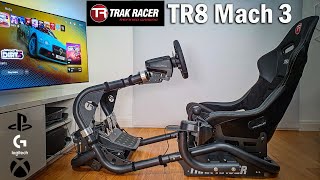 Trak Racer TR8 Unboxing Setup Review | Ultimate Sim Racing Setup LG OLED C1 / Logitech G29 G920 G923