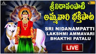 LIVE | శ్రీ నిదానంపతి లక్ష్మి అమ్మవారి భక్తి పాటలు | Godess Lakshmi Telugu Songs | SSA Audio \u0026 Video