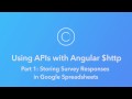 Ionic Creator Tutorials // Using APIs with Angular $http // Part 1