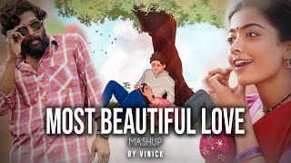 Most Beautiful Love Mashup | Vinick | Chand Baliyan | Aankhon se Batana | Bollywood Lofi & Chill