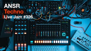 Techno LiveJam-326 with TR-8S + TB-03 + Eurorack Modular