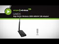 amped wireless setup high power wireless 300n 600mw usb adapter ua600 for pc