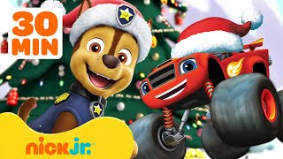 PAW Patrol Pups Celebrate the Holidays! w/ Blaze, Dora \u0026 MORE! | 30 Minute Compilation | Nick Jr.