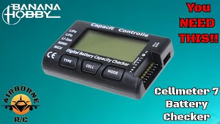 Cellmeter 7 RC Battery Checker from Banana Hobby