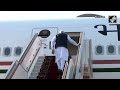 pm modi emplanes for austria after concluding historic russia visit