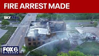 Woman arrested in 5-alarm Milwaukee warehouse fire | FOX6 News Milwaukee