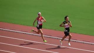 20240726福岡県中学陸上 女子1500m決勝第1組ラスト