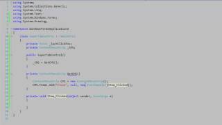 C# - Close a TabPage in TabControl using ContextMenuStrip
