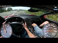 HONDA ACURA NSX SUPERCHARGED REVIEW on AUTOBAHN [NO SPEED LIMIT] by AutoTopNL