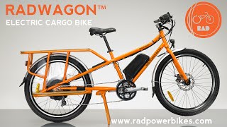 2017 RadWagon Electric Cargo Bike from Rad Power Bikes