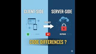 Client-side code vs. Server-side code