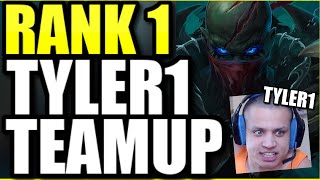 THE RANK 1 PYKE TEAMS UP WITH TYLER1!! -  League of Legends