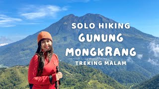 SOLO HIKING Gunung Mongkrang Treking Malam || ASMR