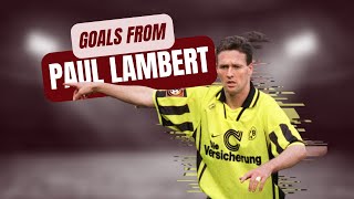 A few career goals from Paul Lambert